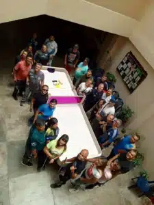 Inauguración de la primera mesa de Showdown en San Cristóbal, estado Táchira.